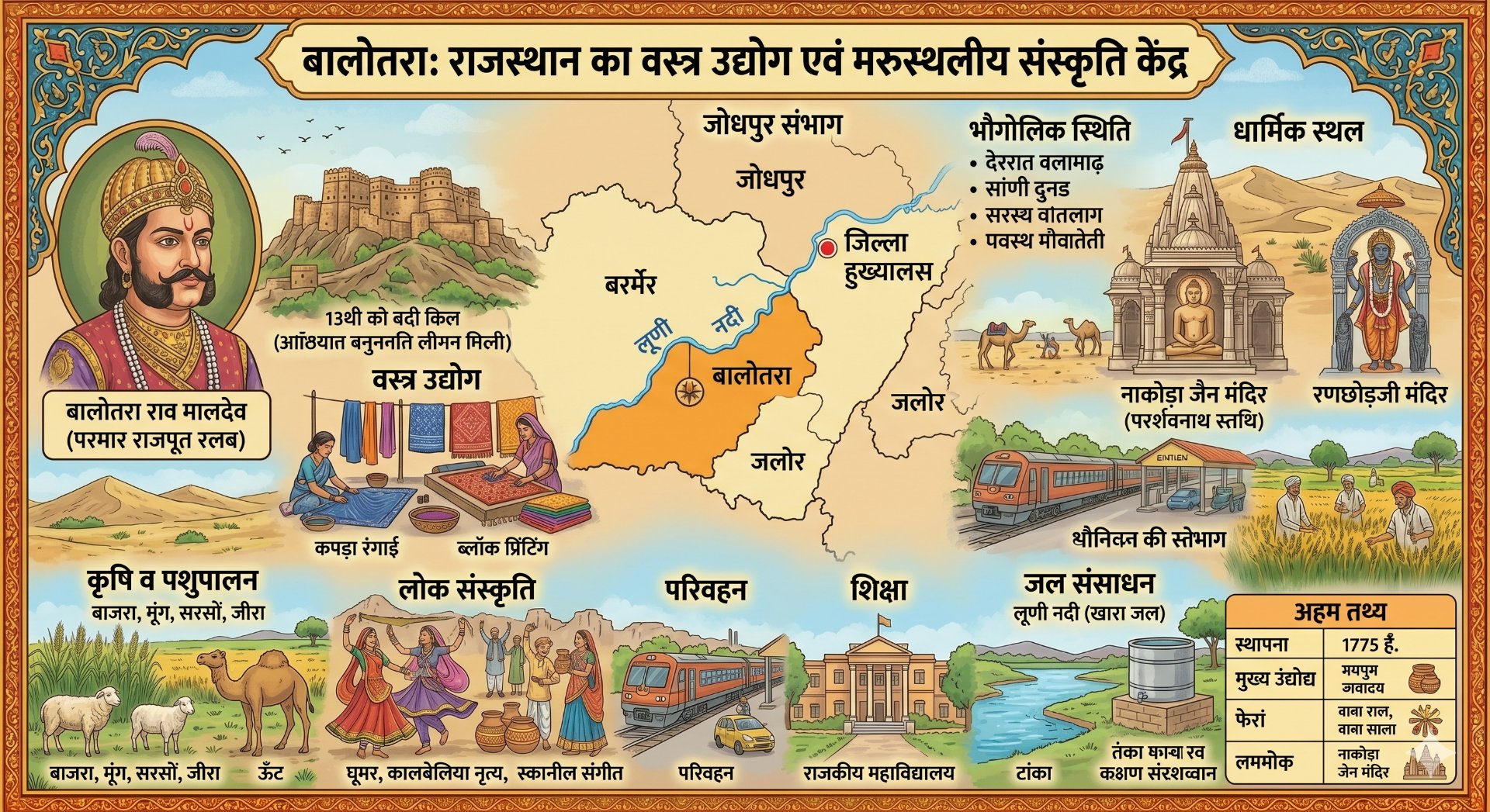 बालोतरा जिला दर्शन - NotesMind
