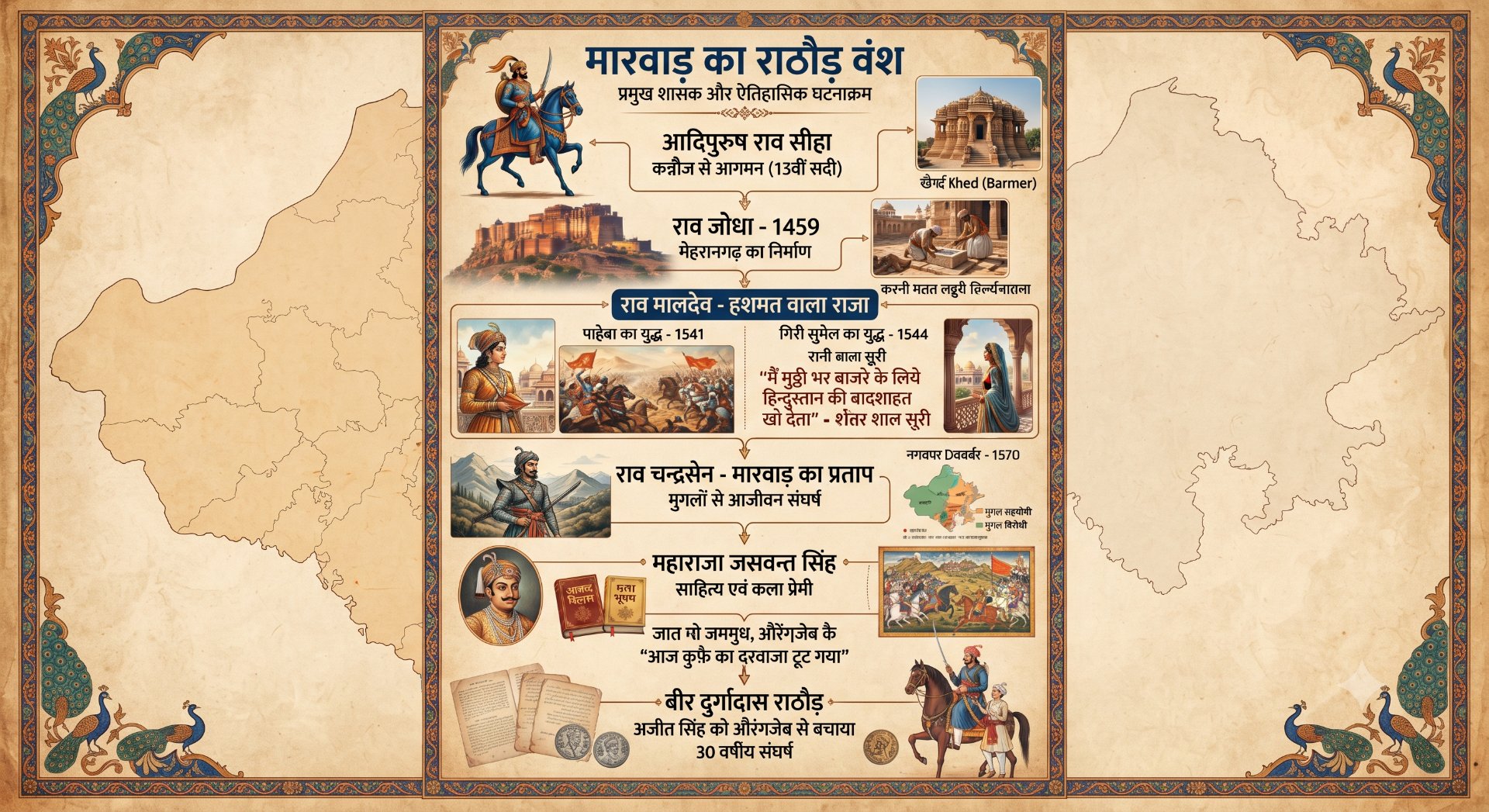 मारवाड़ का इतिहास 1 - NotesMind
